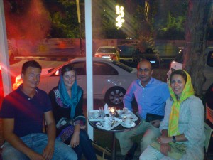 Mit Parastoo und Mehrshad in Teheran, IR